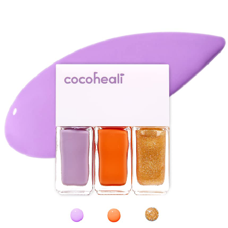 COCOHEALI Cube Nail Dream Candy 13.5g สีทาเล็บปลอดภัยไร้สารอันตราย 100% เด็กทาได้ คุณแม่มั่นใจ ลอกออกได้ ไม่ต้องล้าง ไม่มีกลิ่นฉุน